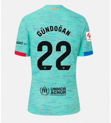 Barcelona Ilkay Gundogan #22 Koszulka Trzecich 2023-24 Krótki Rękaw